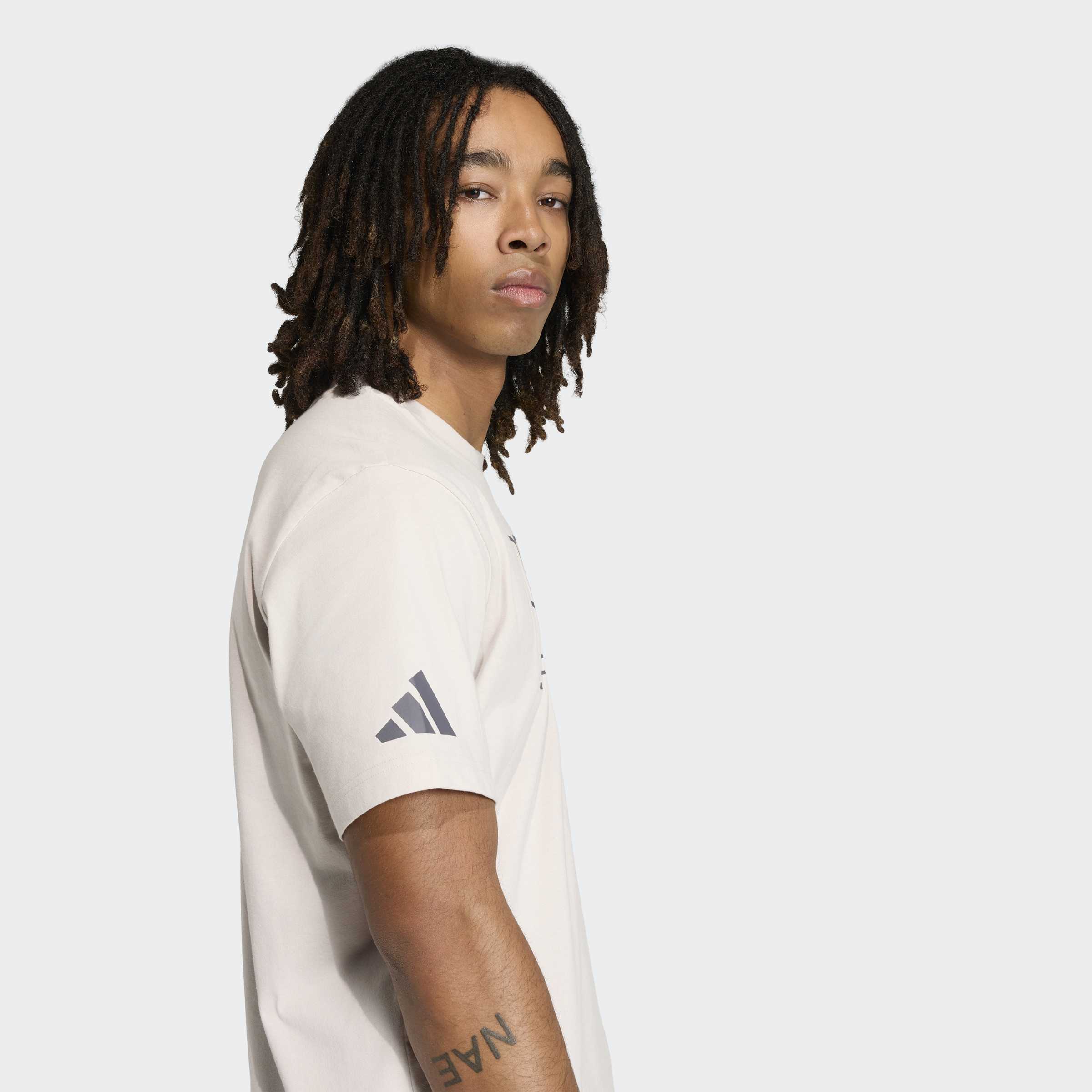 T-shirt de Homem Audi F1 2026 Graphic Areia-5