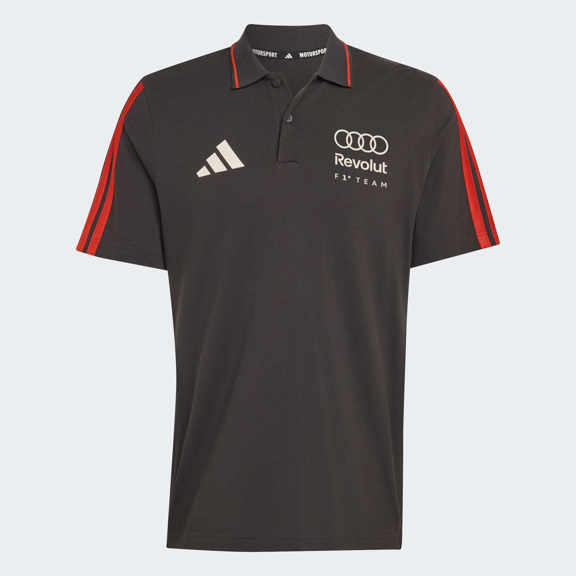 Polo de Homem DNA Audi F1 2026 Preto-7