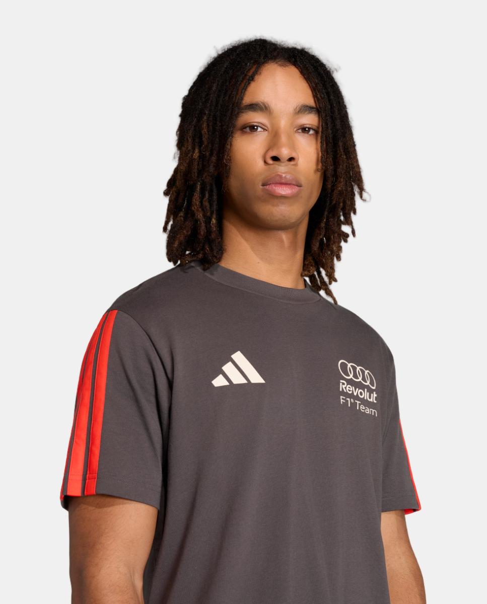 T-shirt de Homem Audi F1 2026 DNA Preto-3