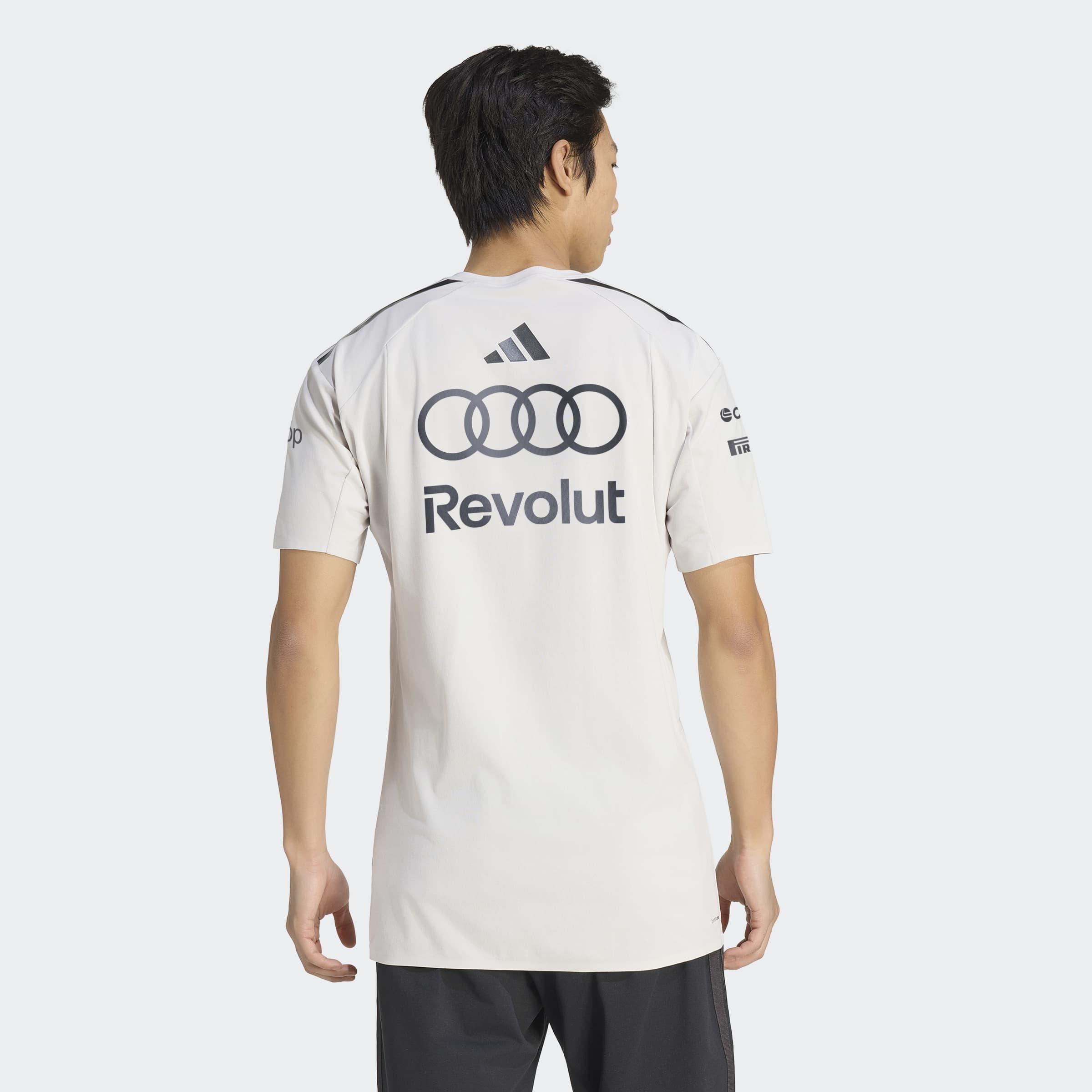 Polo de Homem Audi F1 2026 Areia-2
