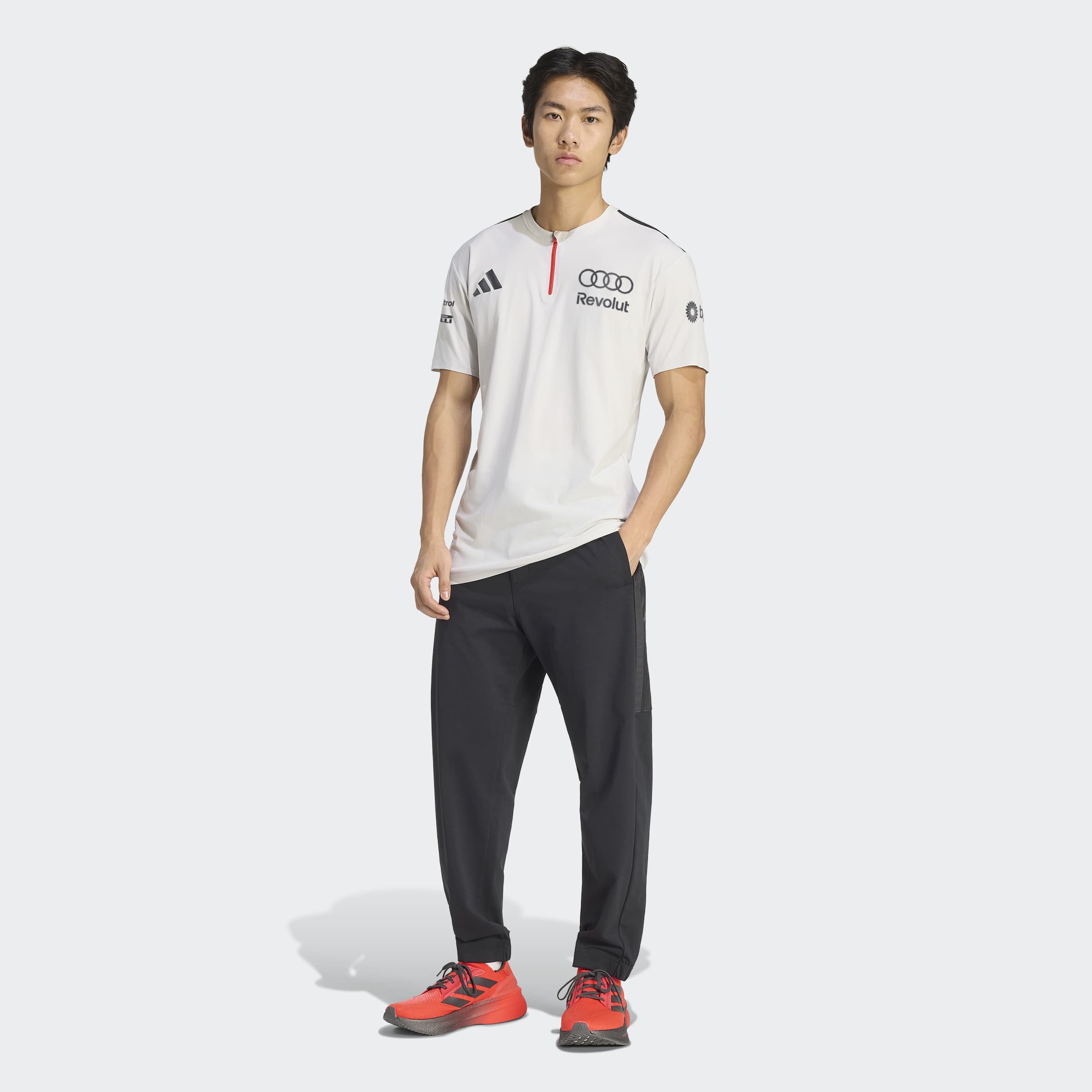 Polo de Homem Audi F1 2026 Areia-4