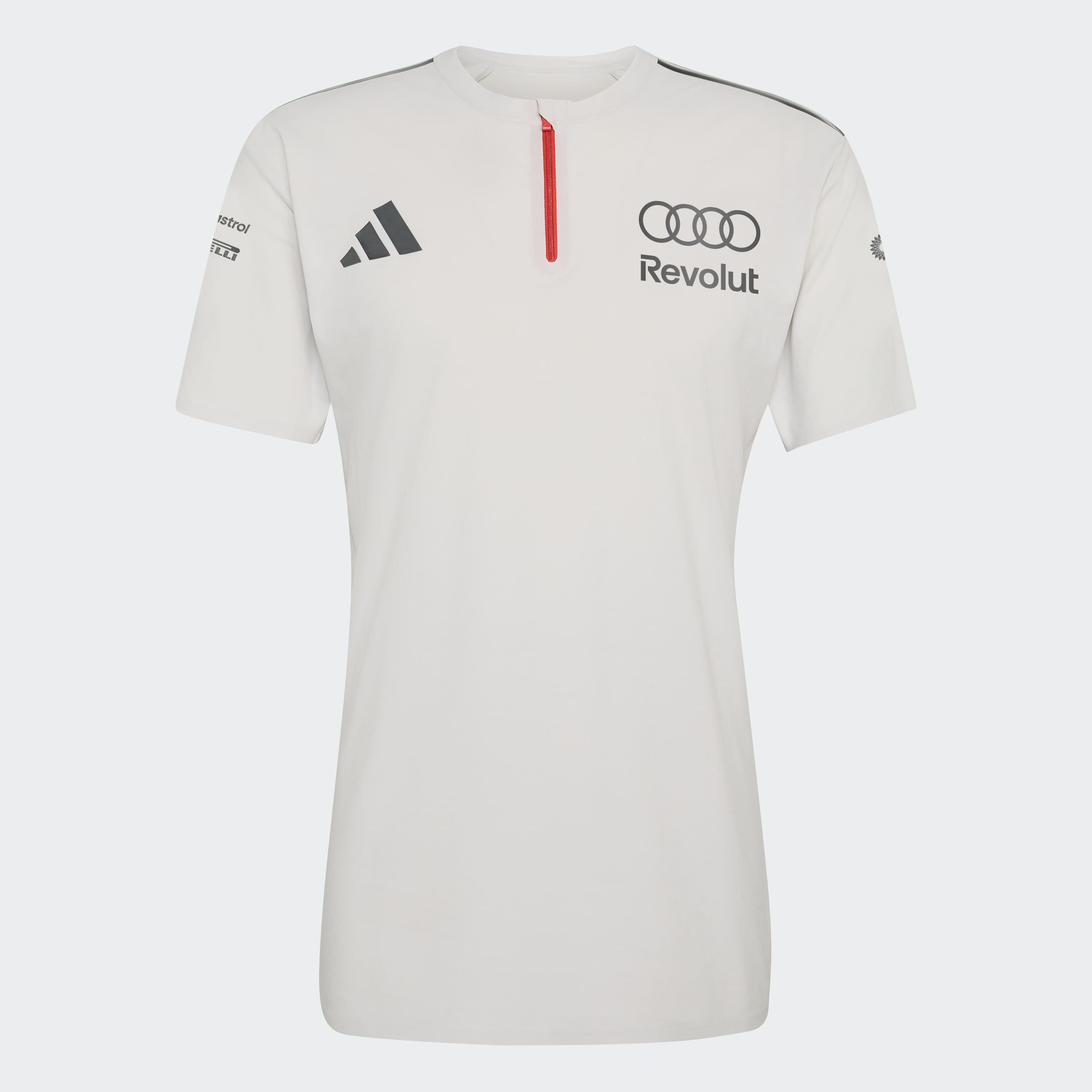 Polo de Homem Audi F1 2026 Areia-7