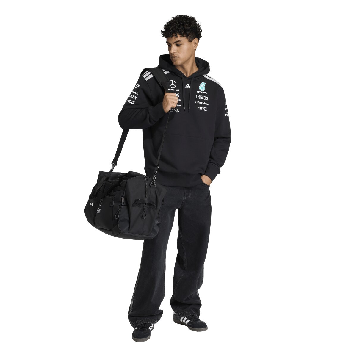 Sweatshirt de Homem Mercedes F1 2026 Preto-3