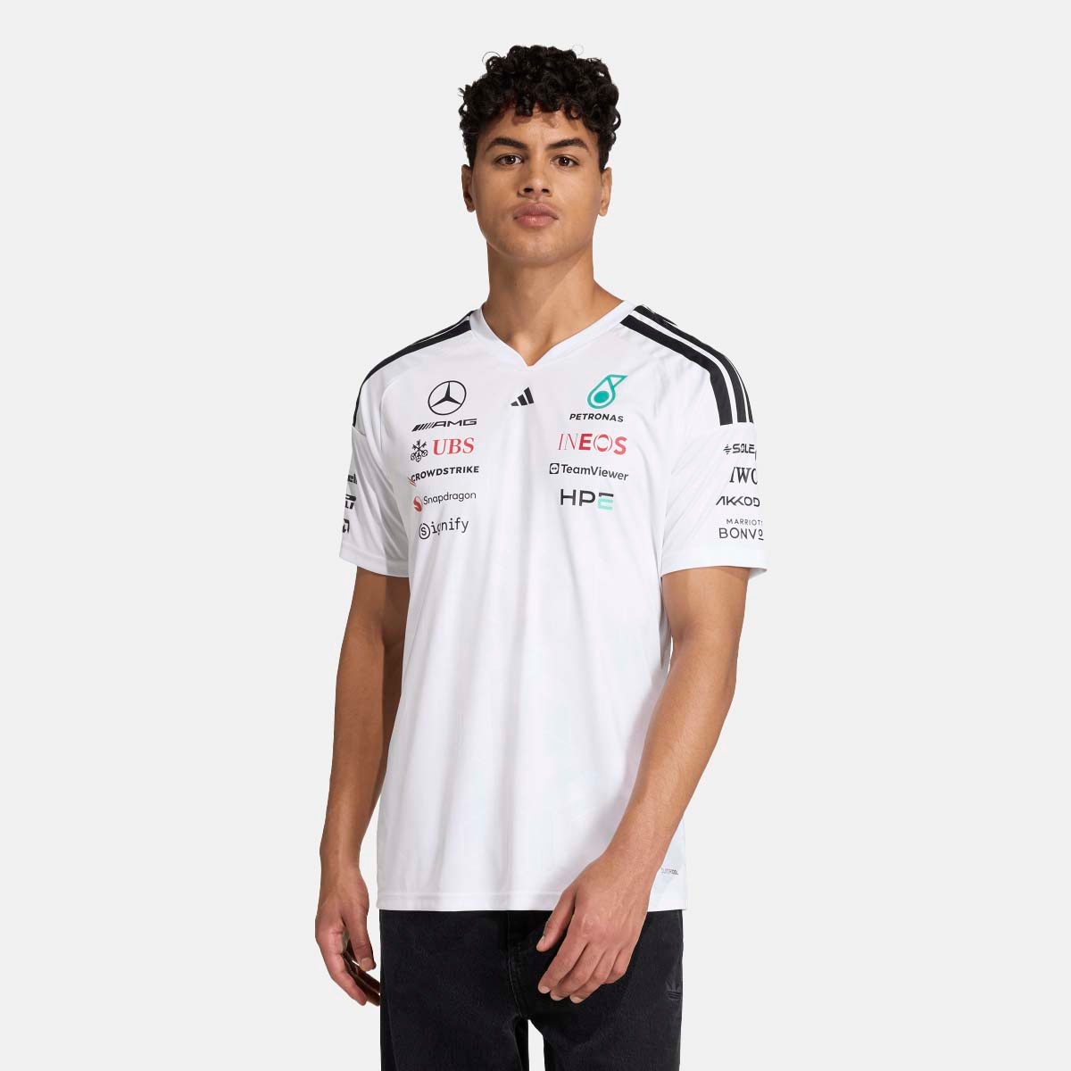 T-shirt de Homem Driver Branco-2