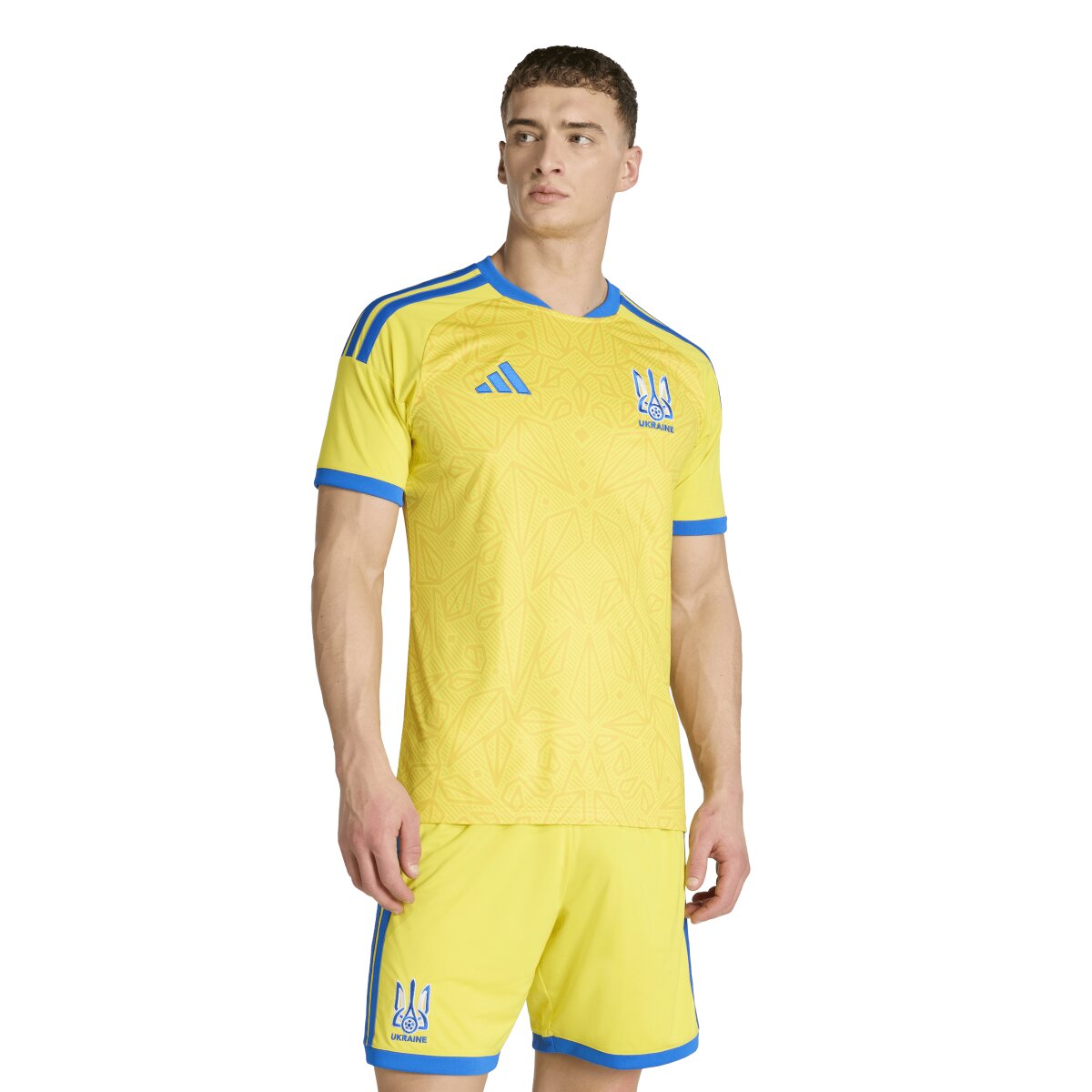 Imagem 0 de T-shirt de Homem 1.º Equipamento Ucrânia Mundial 2026