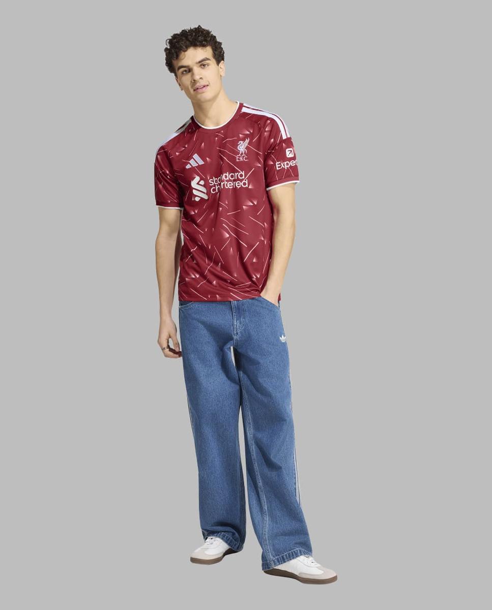 T-shirt de Homem 1.º Equipamento Liverpool Fc 2026/2027 Vermelho-3