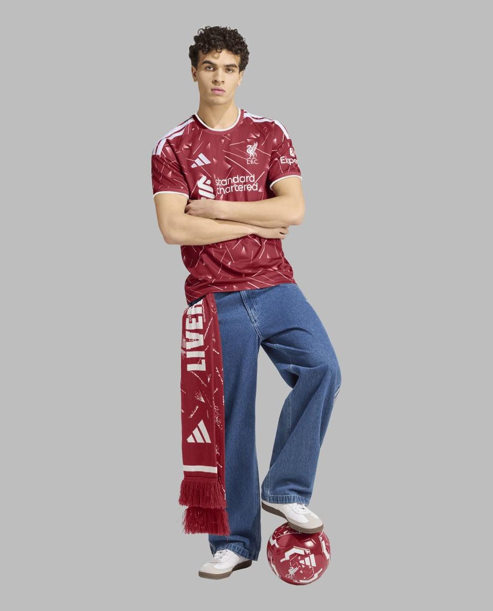 T-shirt de Homem 1.º Equipamento Liverpool Fc 2026/2027 Vermelho-4