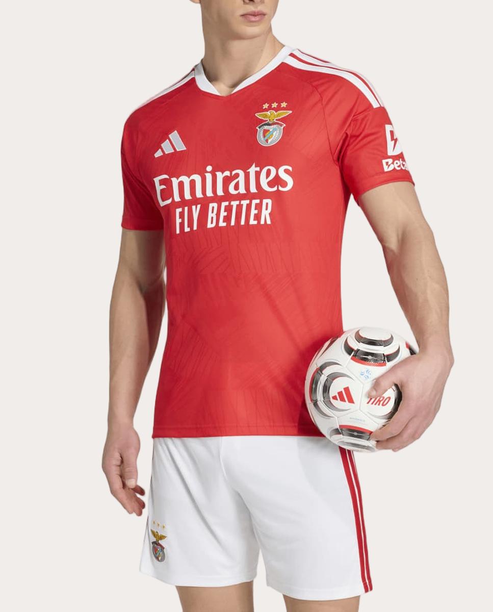 T-shirt de Homem 1.º Equipamento Sl Benfica 2026/2027 Branco-1