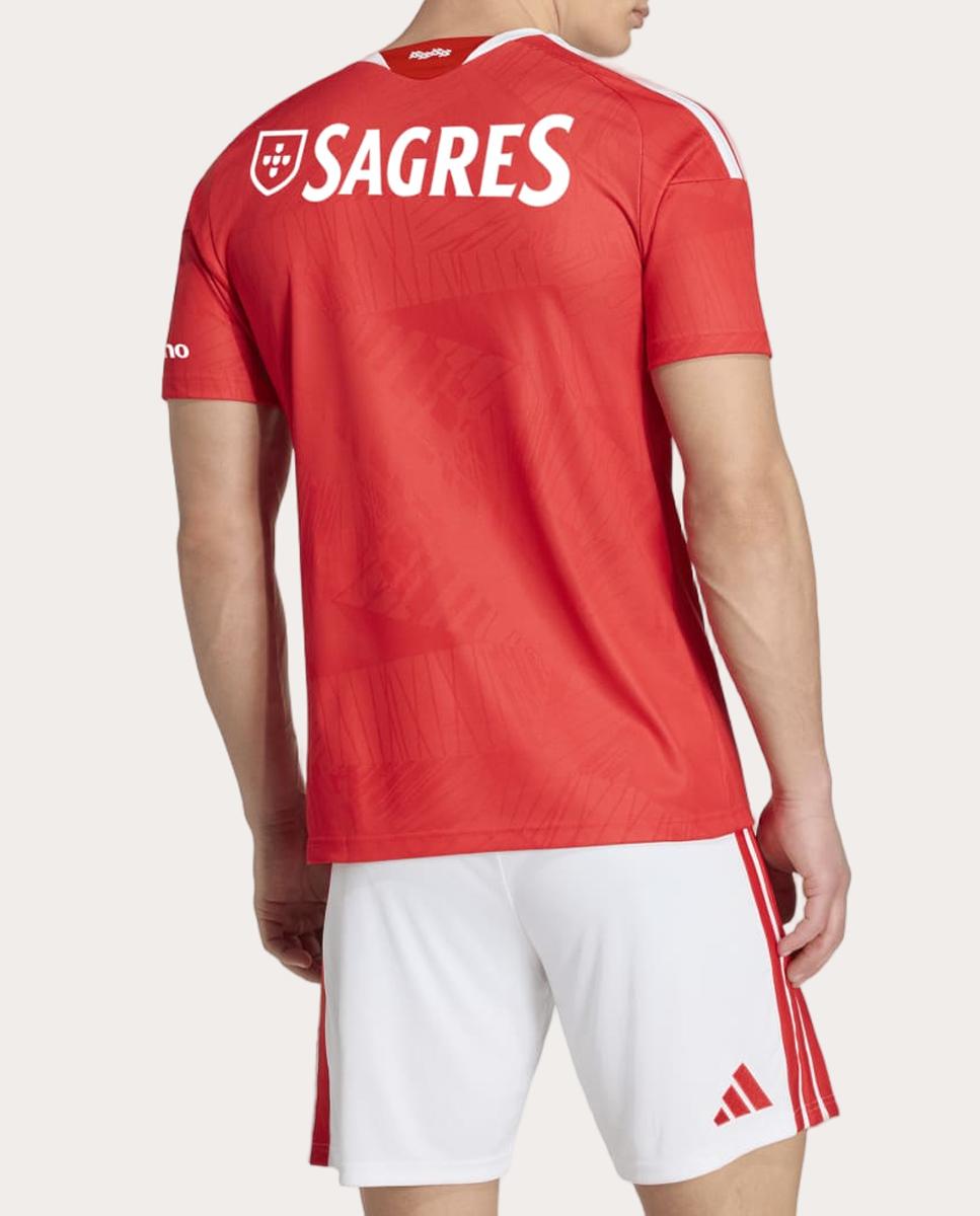 T-shirt de Homem 1.º Equipamento Sl Benfica 2026/2027 Branco-2