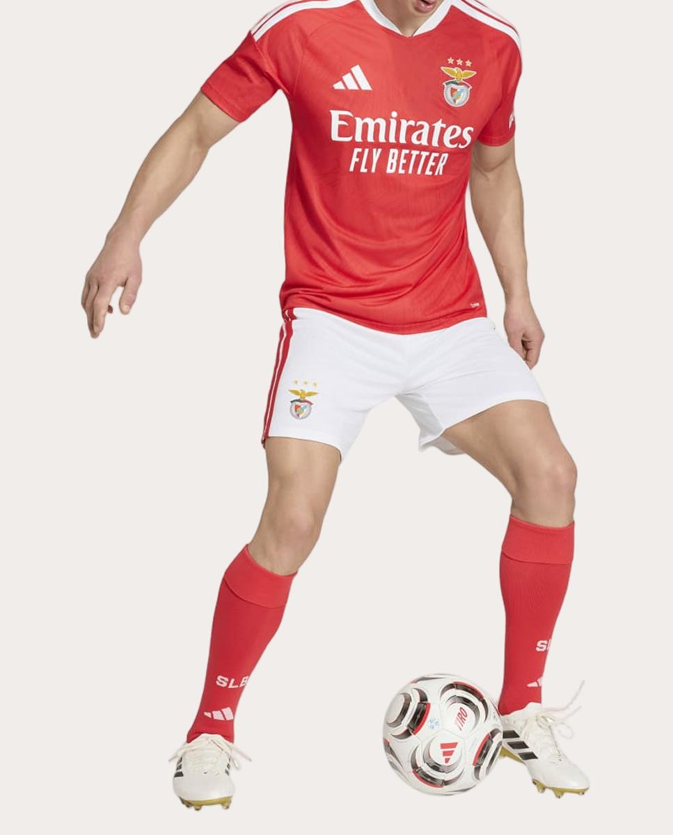 T-shirt de Homem 1.º Equipamento Sl Benfica 2026/2027 Branco-3