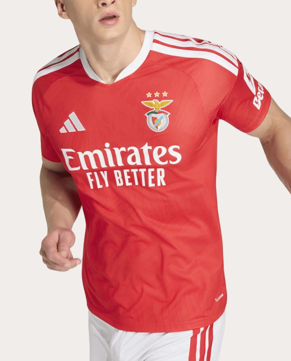T-shirt de Homem 1.º Equipamento Sl Benfica 2026/2027 Branco-5