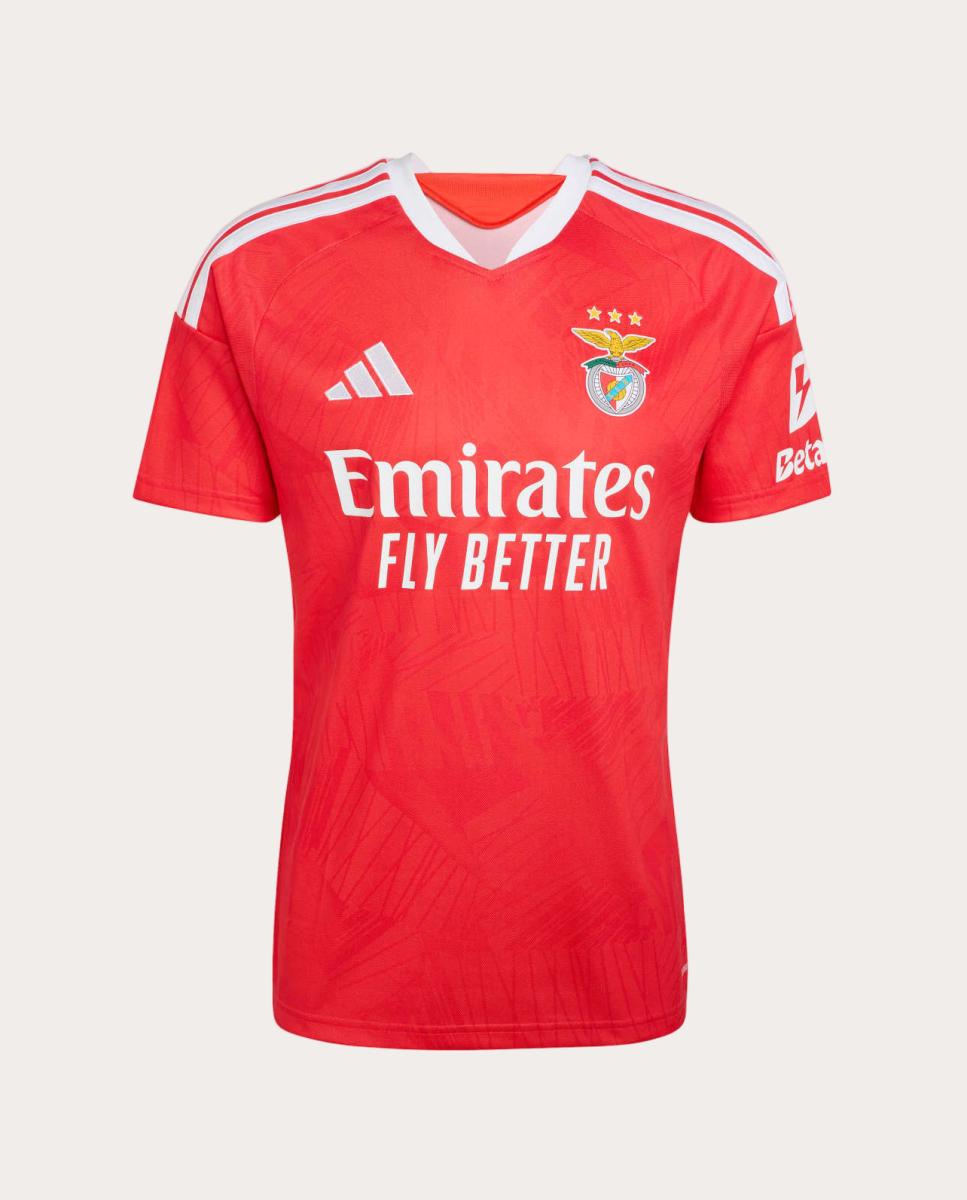 T-shirt de Homem 1.º Equipamento Sl Benfica 2026/2027 Branco-6