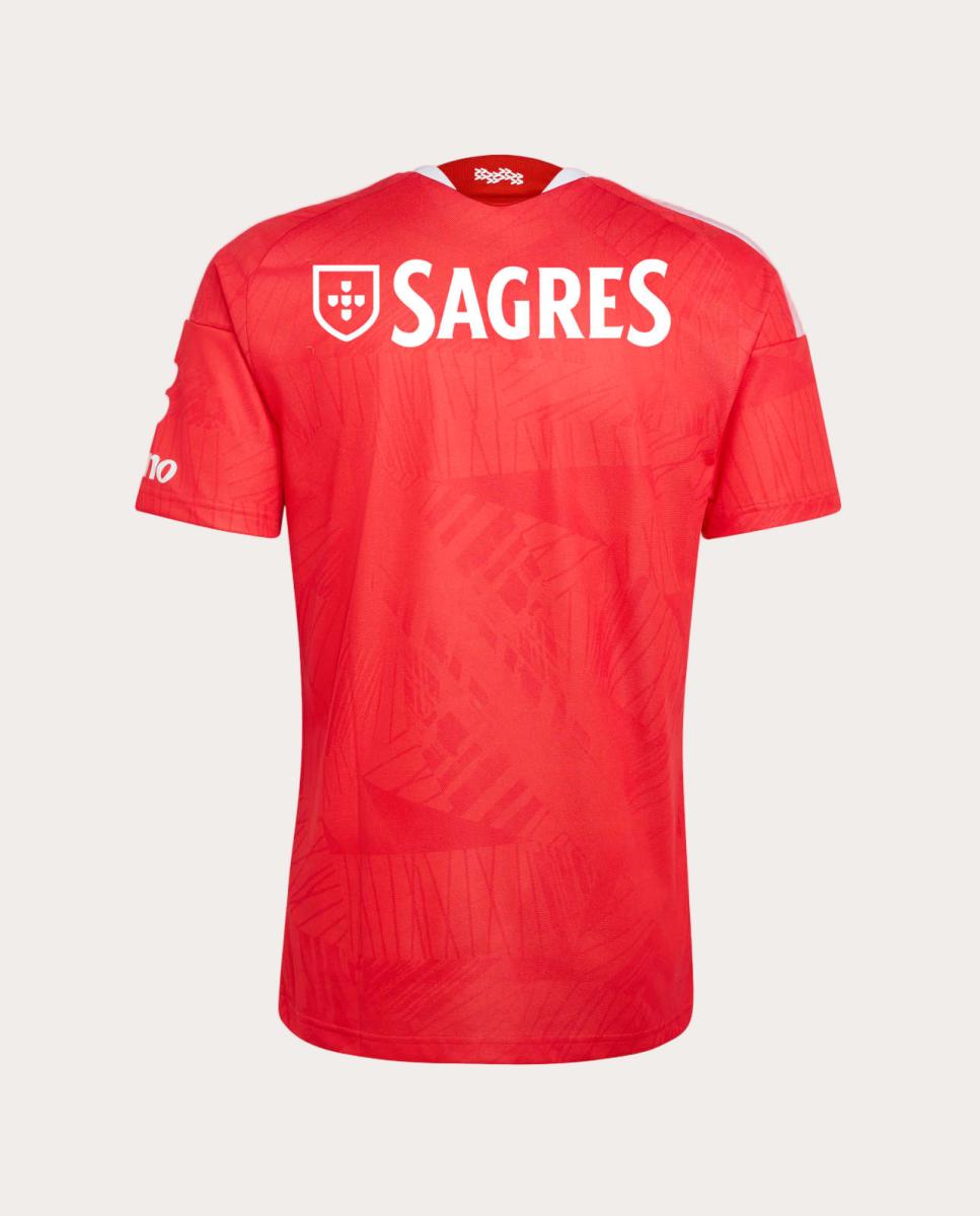 T-shirt de Homem 1.º Equipamento Sl Benfica 2026/2027 Branco-7