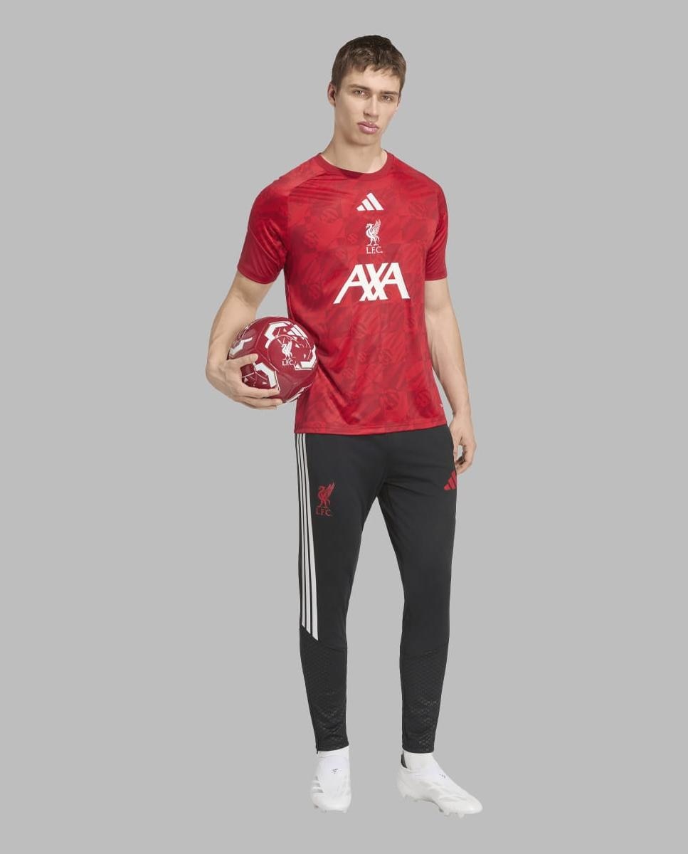 T-shirt de Homem Prematch Liverpool Fc 2026/2027 Vermelho-4