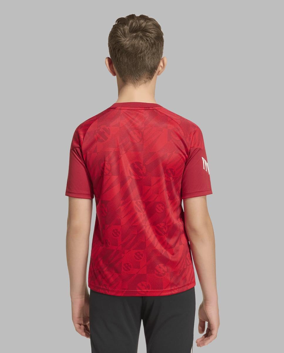 T-shirt de Menino Prematch Liverpool Fc 2026/2027 Vermelho-2