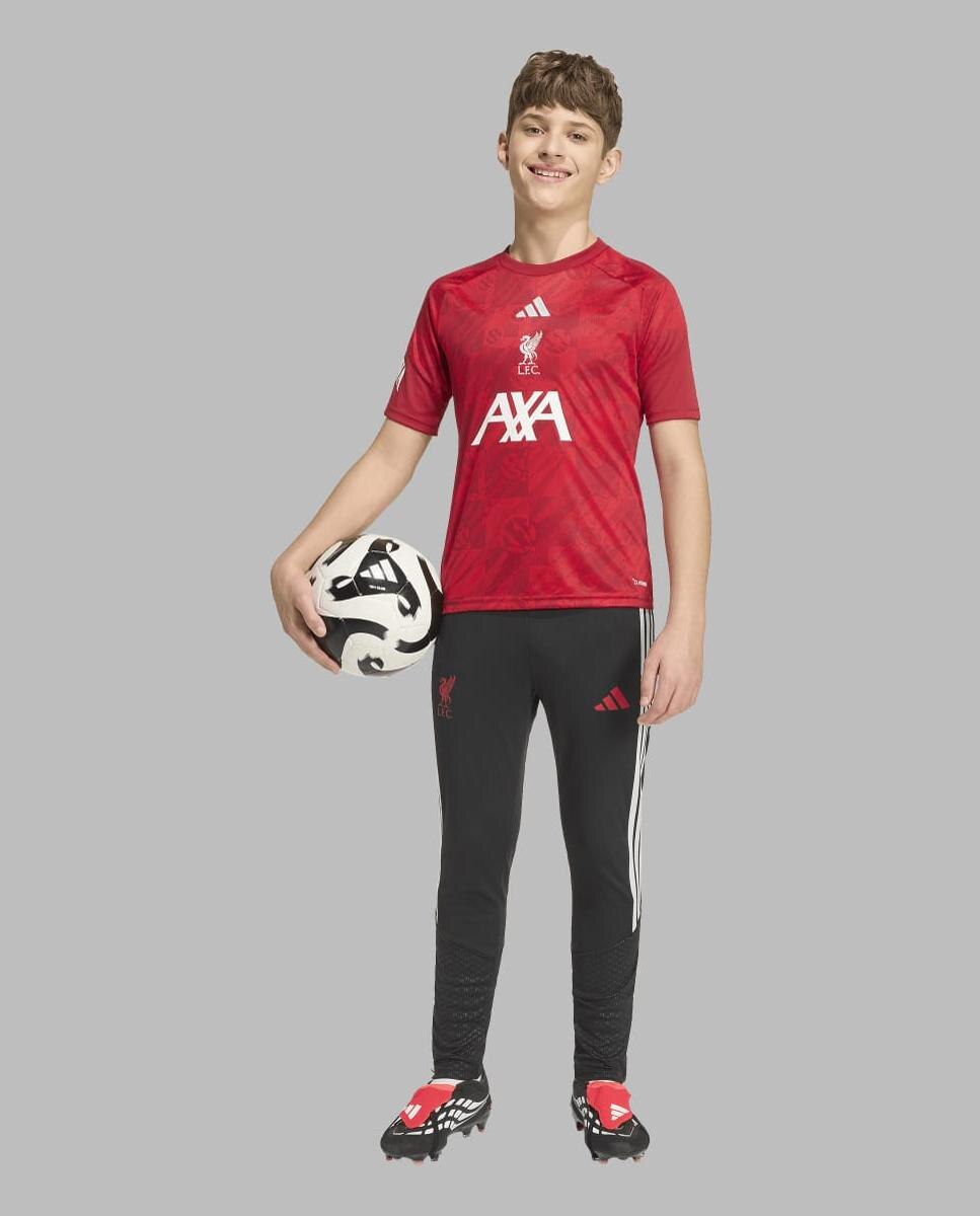 T-shirt de Menino Prematch Liverpool Fc 2026/2027 Vermelho-3