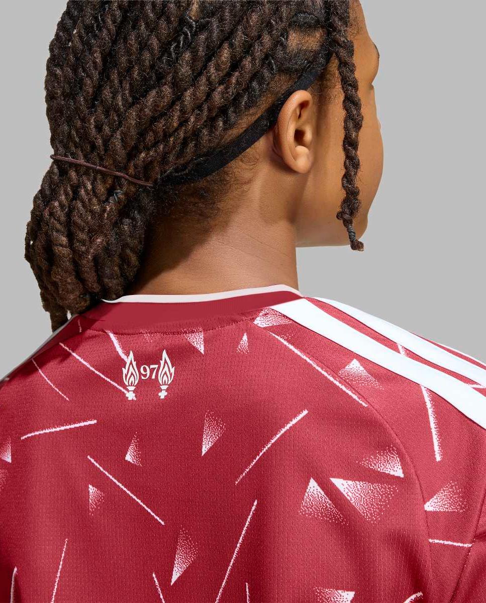 T-shirt de Menino 1.º Equipamento Liverpool Fc 2026/2027 Vermelho-5