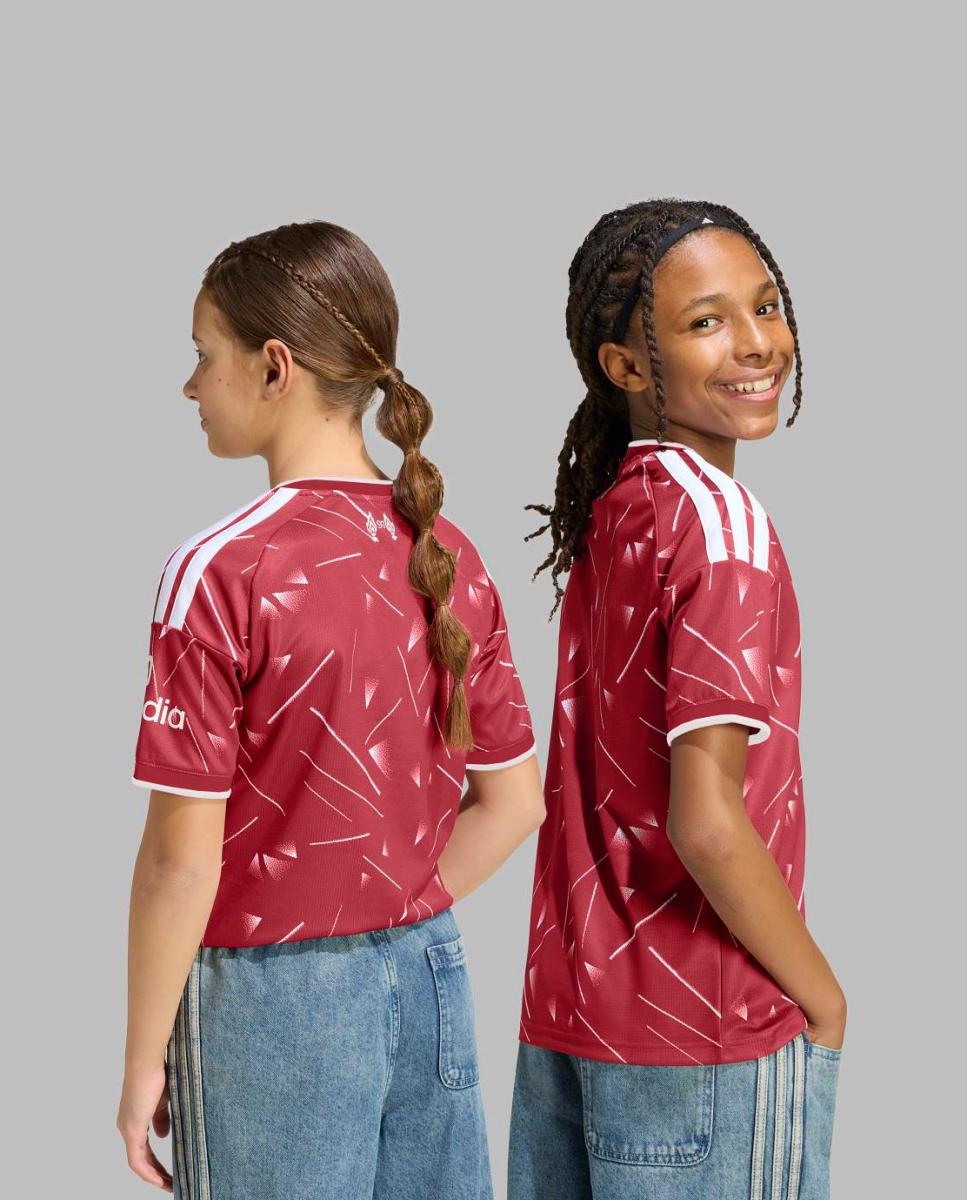 T-shirt de Menino 1.º Equipamento Liverpool Fc 2026/2027 Vermelho-6