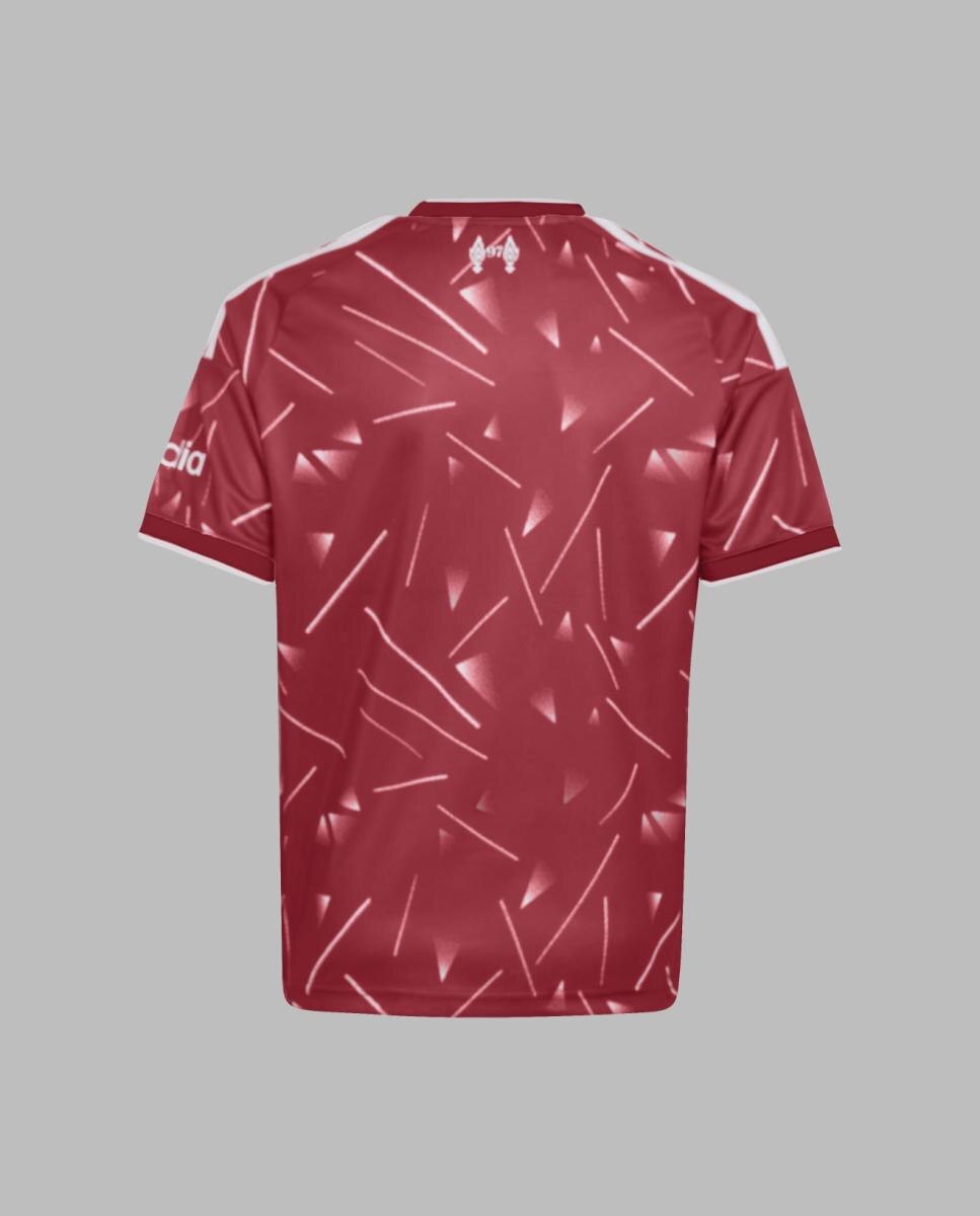 T-shirt de Menino 1.º Equipamento Liverpool Fc 2026/2027 Vermelho-9
