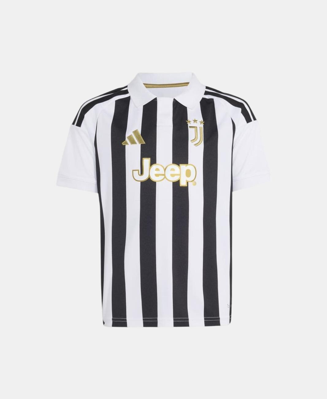 T-shirt de Menino 1.º Equipamento Juventus FC 2026/2027 Branco / Preto-6