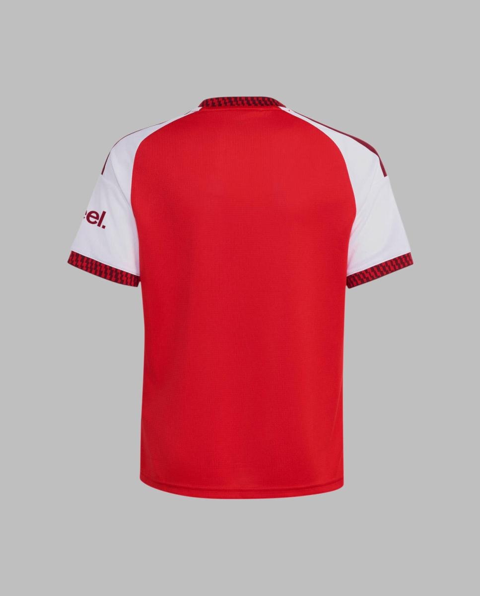 T-shirt de Criança 1.º Equipamento Arsenal FC 2026-2027 Vermelho / Branco-9