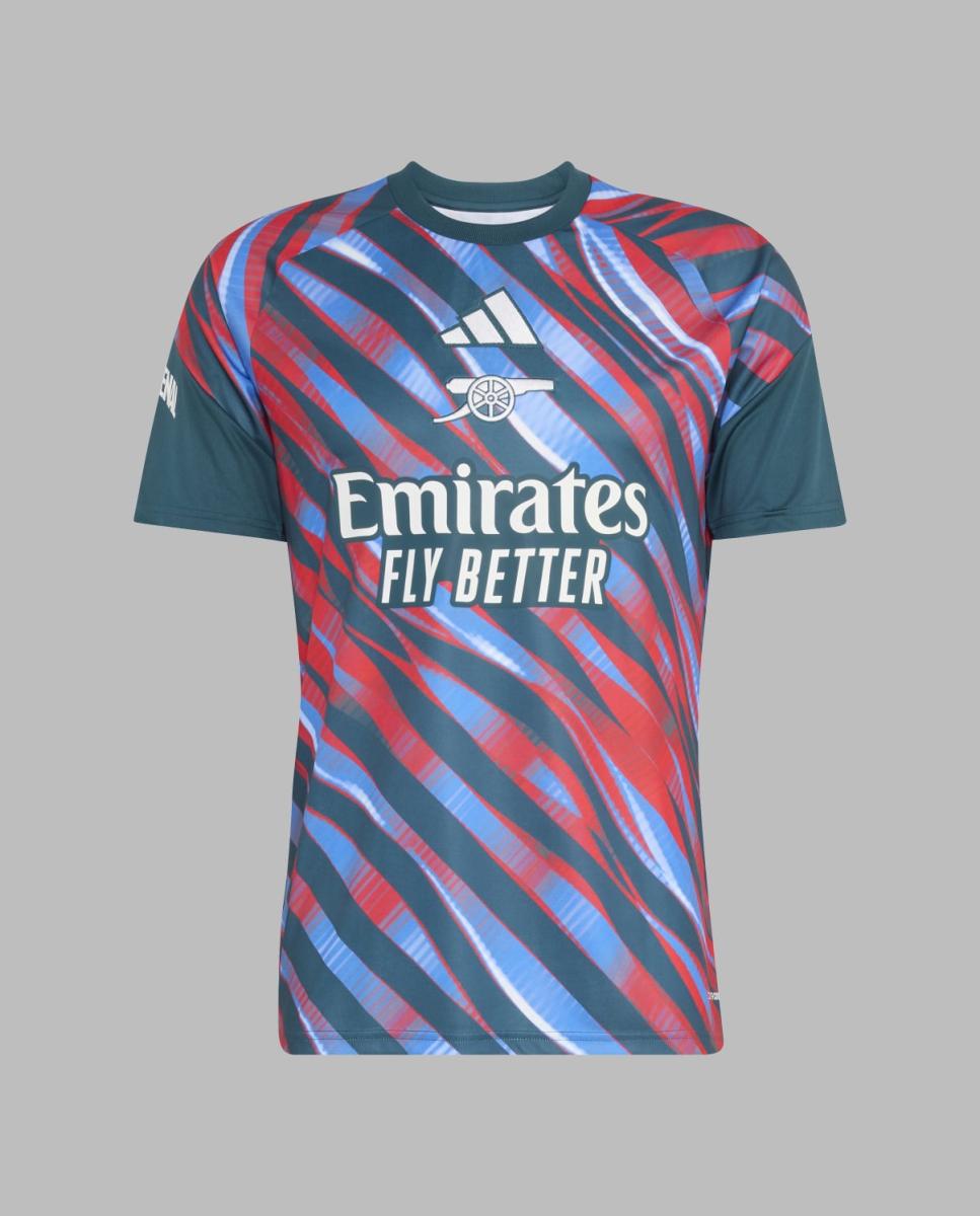 T-shirt de Homem Arsenal FC 2026-2027 Prematch Verde-6