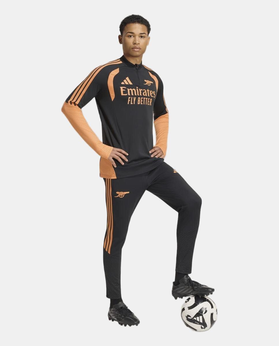 Sweatshirt Zip de Treino de Homem Arsenal Fc 2026/2027 Preto-3