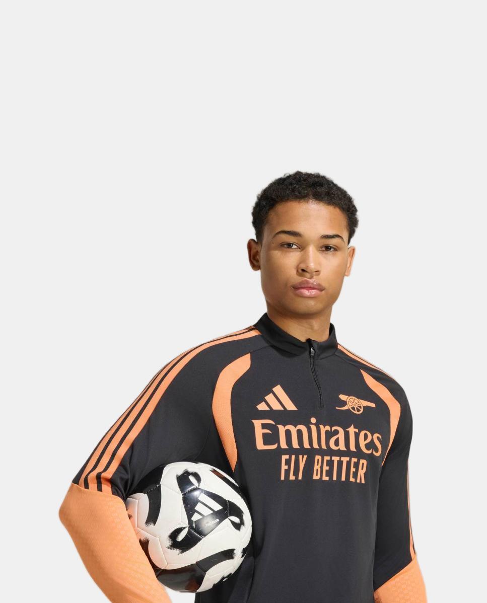 Sweatshirt Zip de Treino de Homem Arsenal Fc 2026/2027 Preto-5