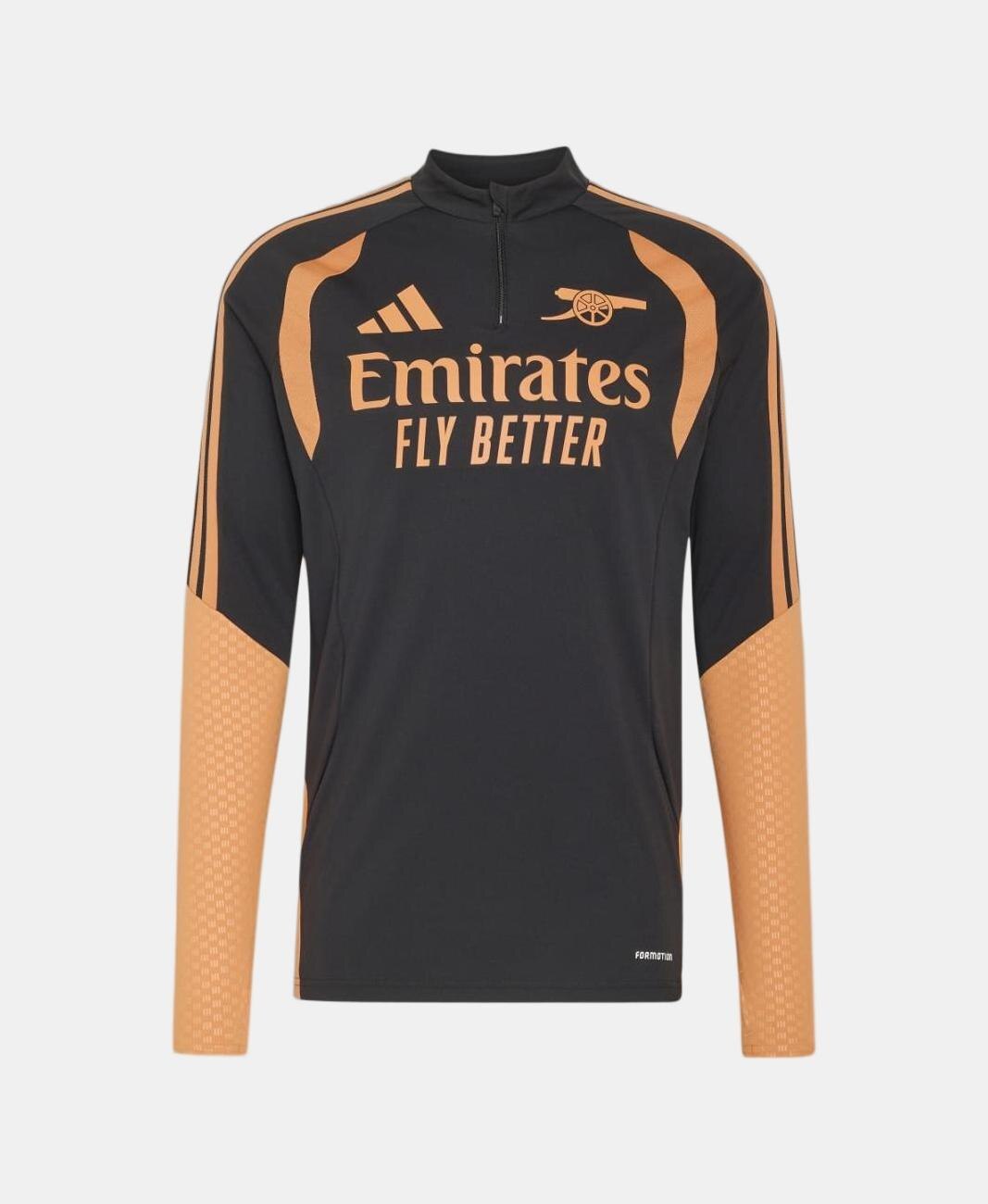 Sweatshirt Zip de Treino de Homem Arsenal Fc 2026/2027 Preto-7