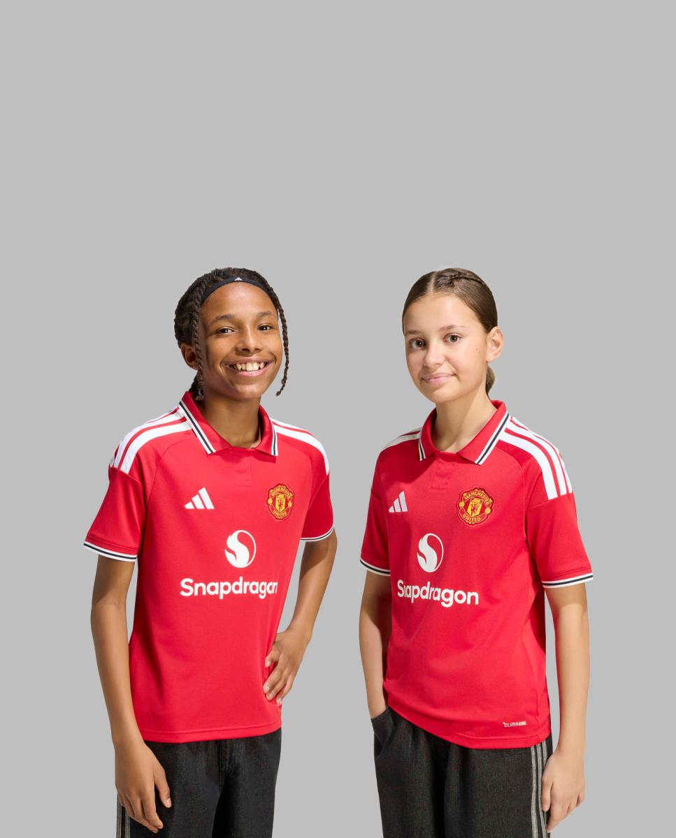 Imagem 0 de T-shirt de Criança 1.º Equipamento Manchester United FC 2026-2027
