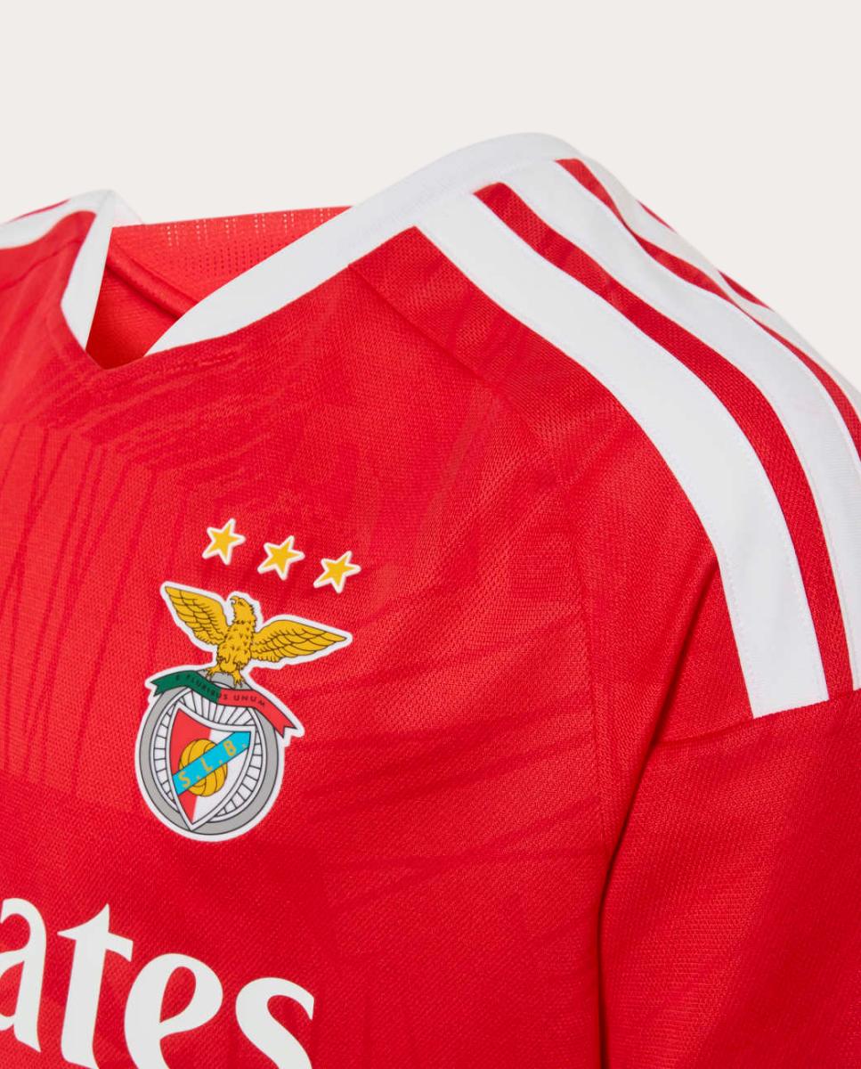 T-shirt de Menino 1.º Equipamento Sl Benfica 2026/2027 Vermelho-3