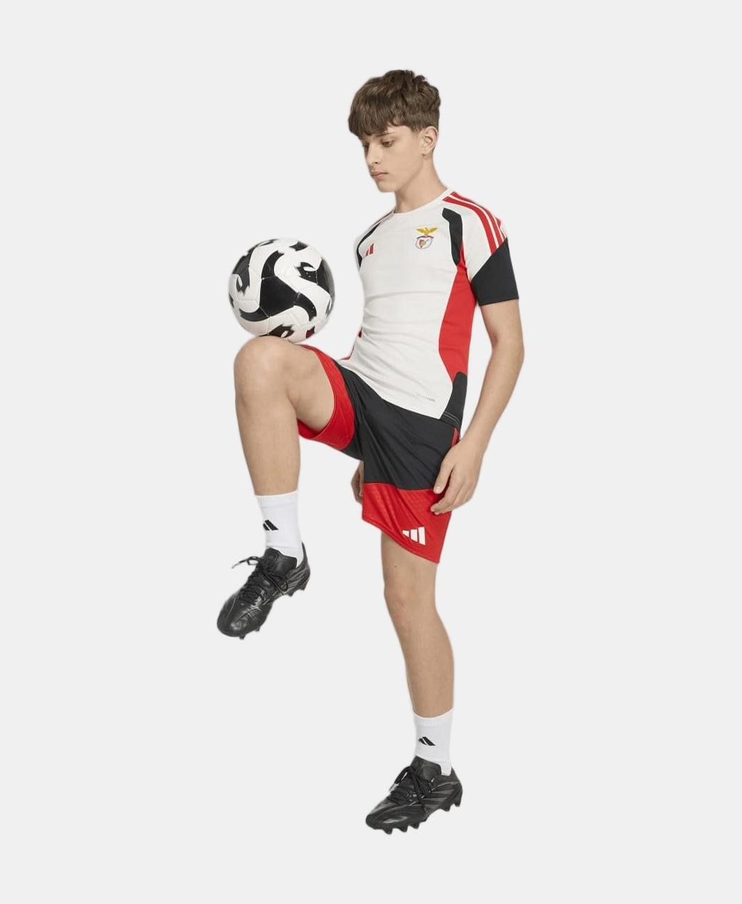 Calções de Treino de Menino Sl Benfica 2026/2027 Preto / Vermelho-3
