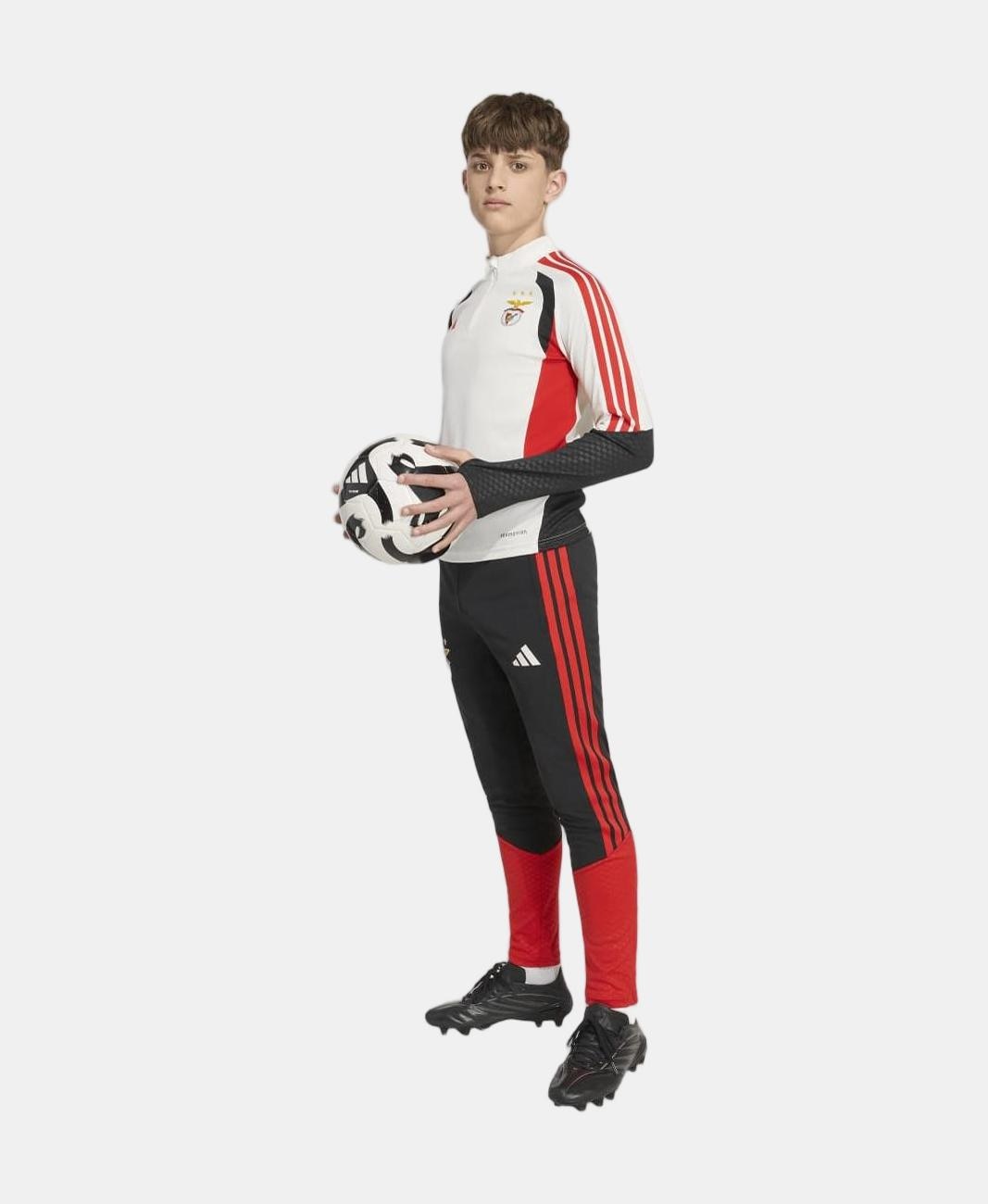 Calças de Treino de Menino Sl Benfica 2026/2027 Preto / Vermelho-3