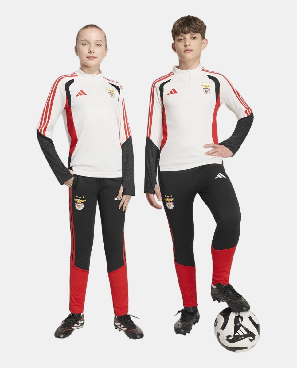 Calças de Treino de Menino Sl Benfica 2026/2027 Preto / Vermelho-6