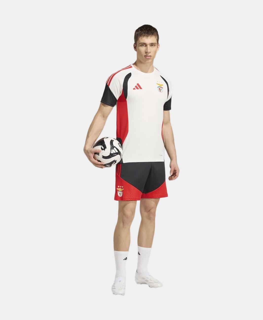 Calções de Treino de Homem Sl Benfica 2026/2027 Preto / Vermelho-3