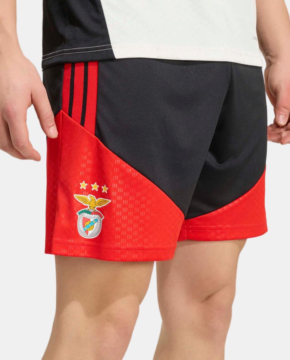Calções de Treino de Homem Sl Benfica 2026/2027 Preto / Vermelho-4