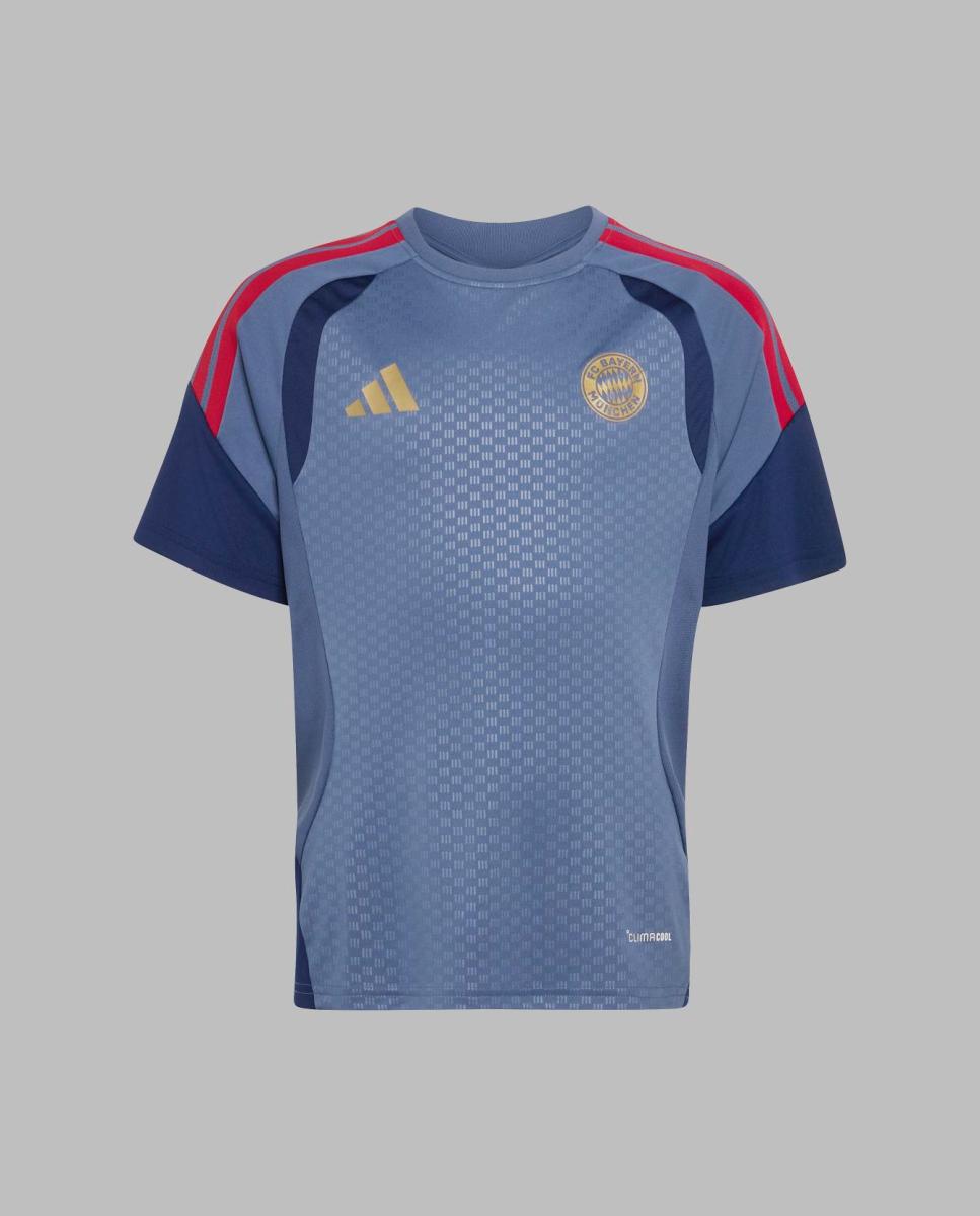 T-shirt de Criança FC Bayern Munich 2026-2027 Treino Azul-marinho-6