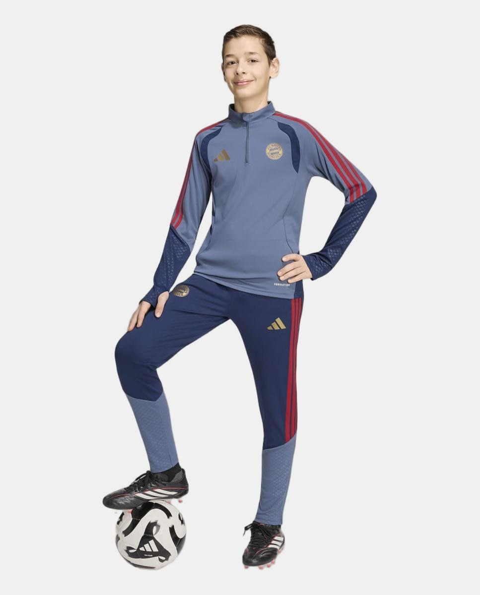 Calças de Criança FC Bayern Munich 2026-2027 Treino Azul-marinho-3