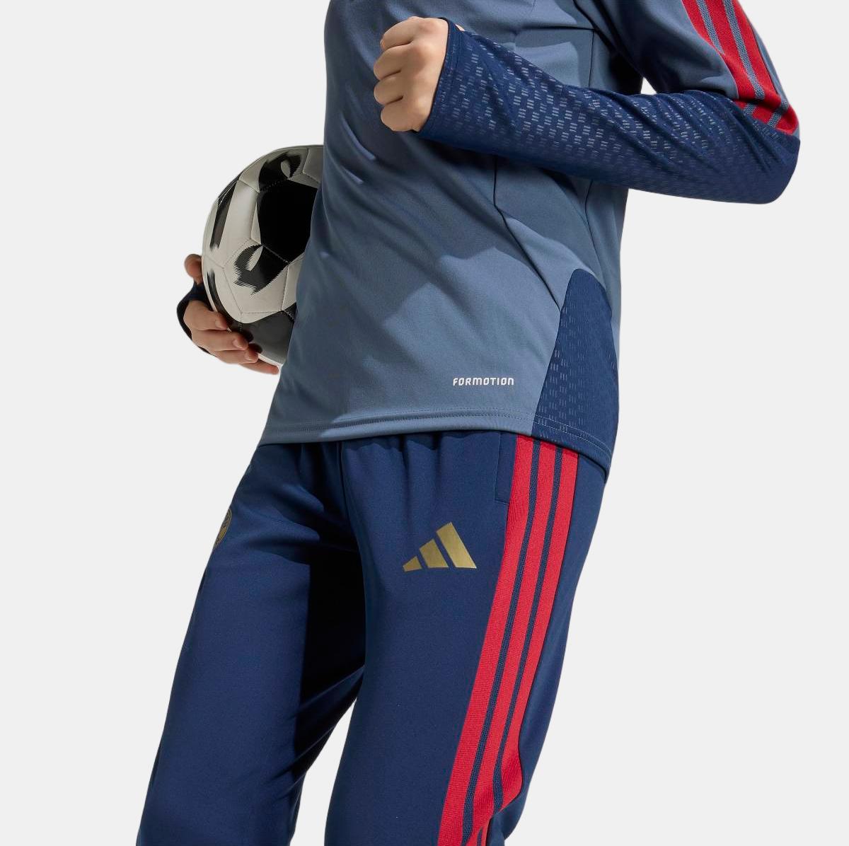 Calças de Criança FC Bayern Munich 2026-2027 Treino Azul-marinho-4