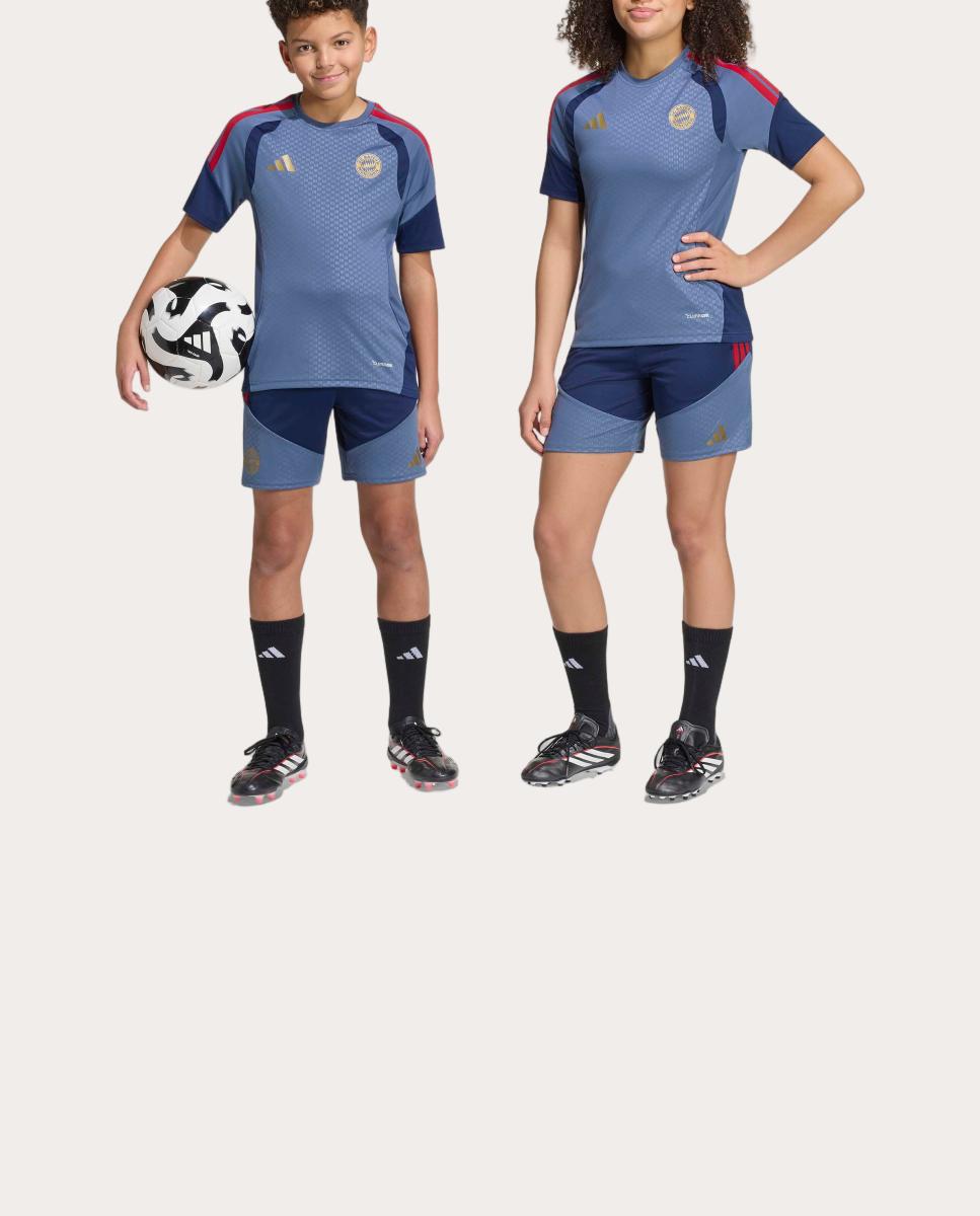 Calções de Criança FC Bayern Munich 2026-2027 Treino Azul-marinho-6