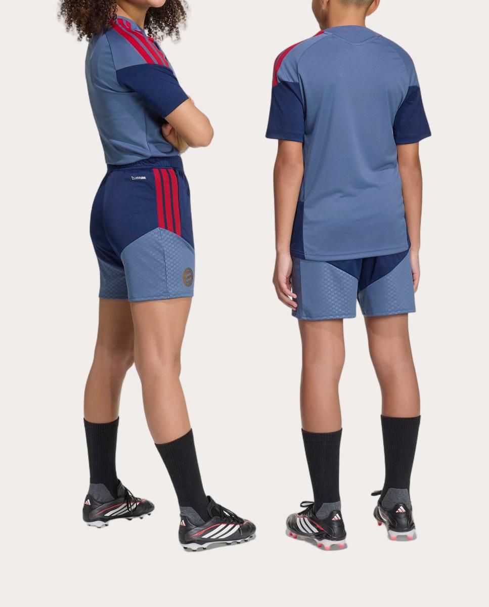 Calções de Criança FC Bayern Munich 2026-2027 Treino Azul-marinho-7