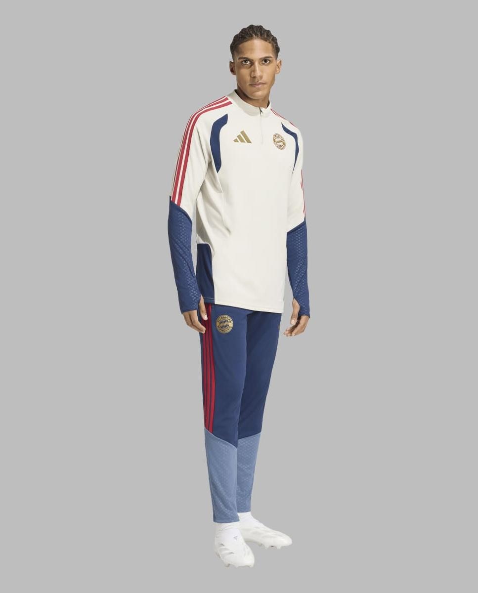 Calças de Homem FC Bayern Munich 2026-2027 Treino Azul-marinho-3