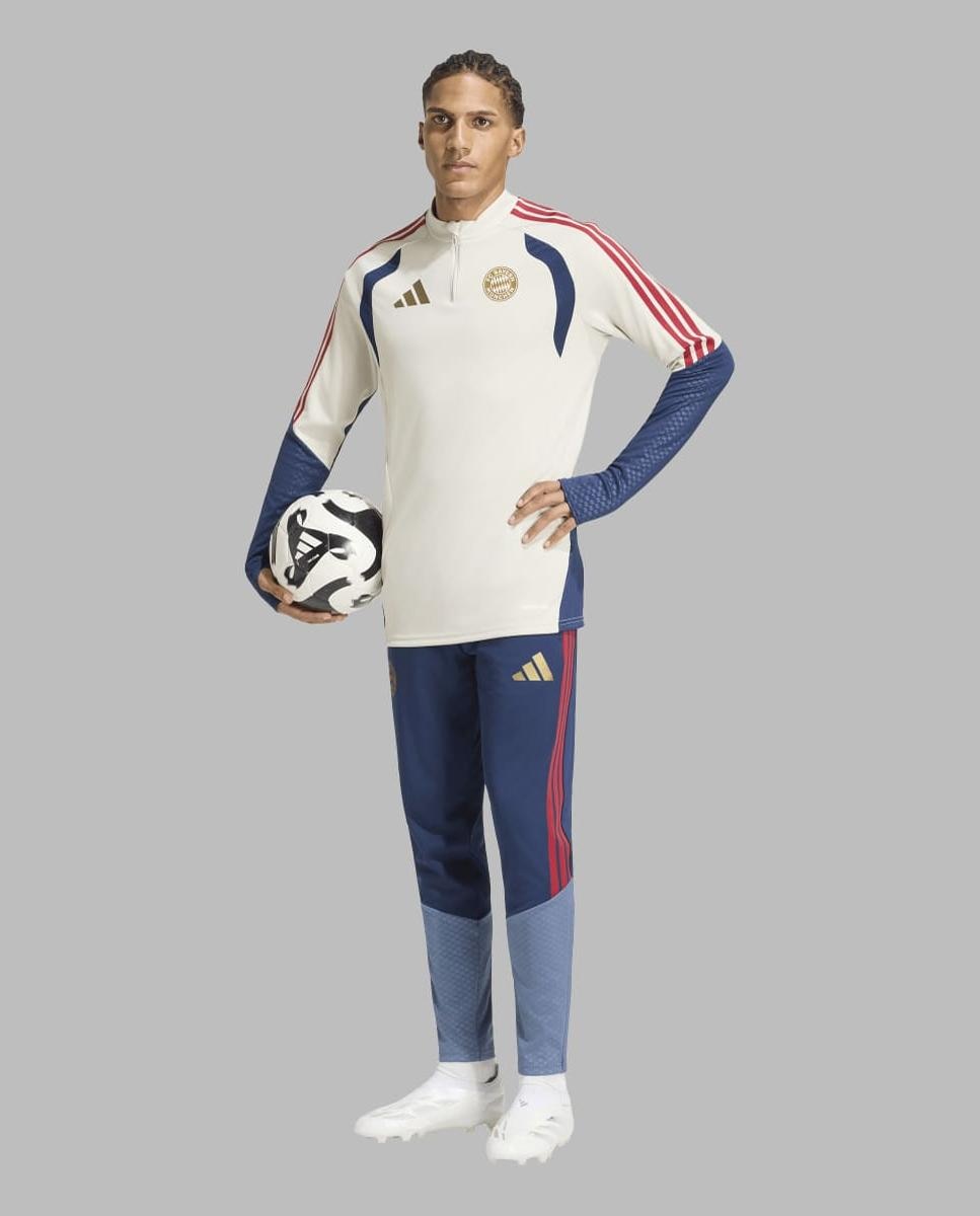 Calças de Homem FC Bayern Munich 2026-2027 Treino Azul-marinho-4