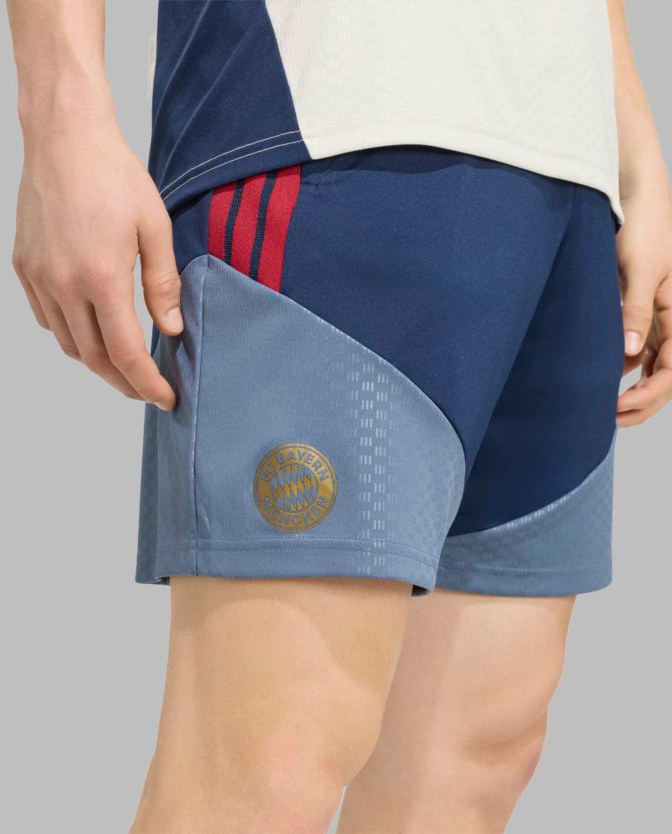 Calções de Homem FC Bayern Munich 2026-2027 Treino Azul-marinho-4