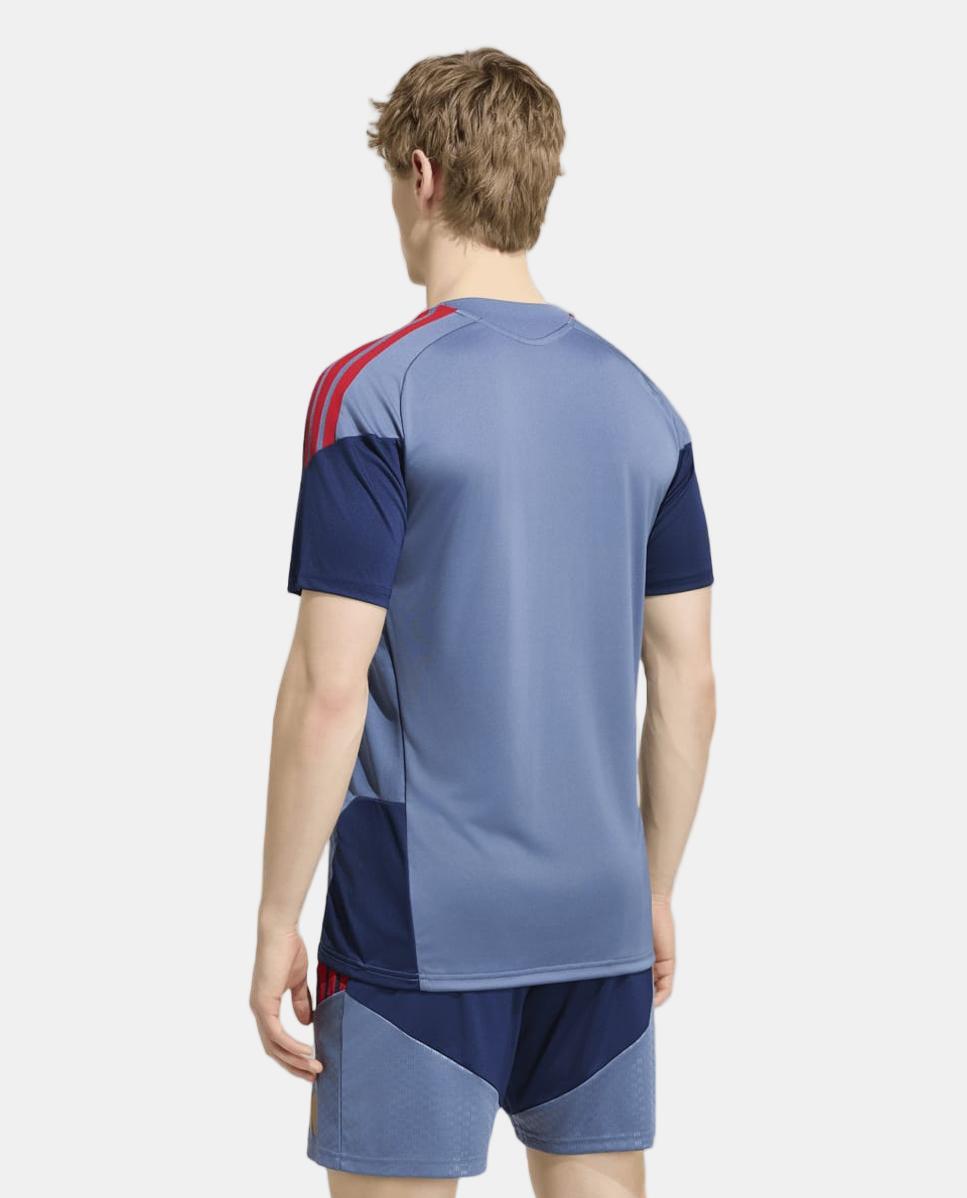 T-shirt de Homem FC Bayern Munich 2026-2027 Treino Azul-marinho-2