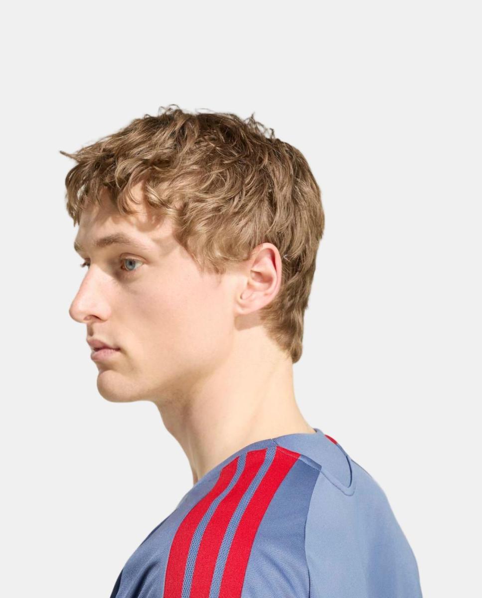 T-shirt de Homem FC Bayern Munich 2026-2027 Treino Azul-marinho-5