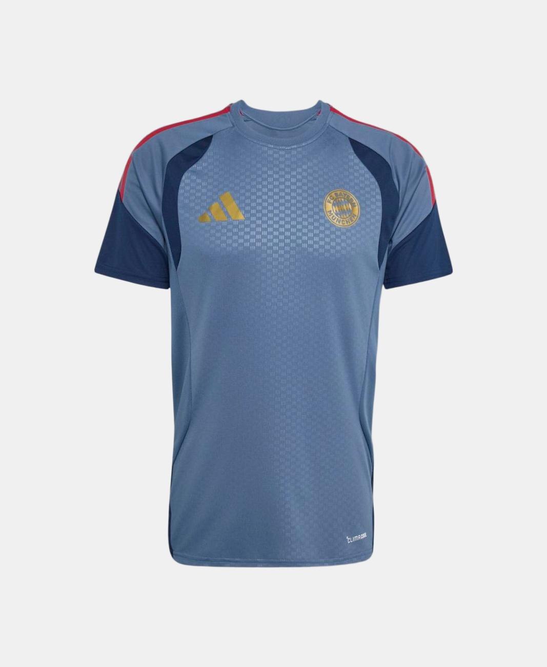 T-shirt de Homem FC Bayern Munich 2026-2027 Treino Azul-marinho-6