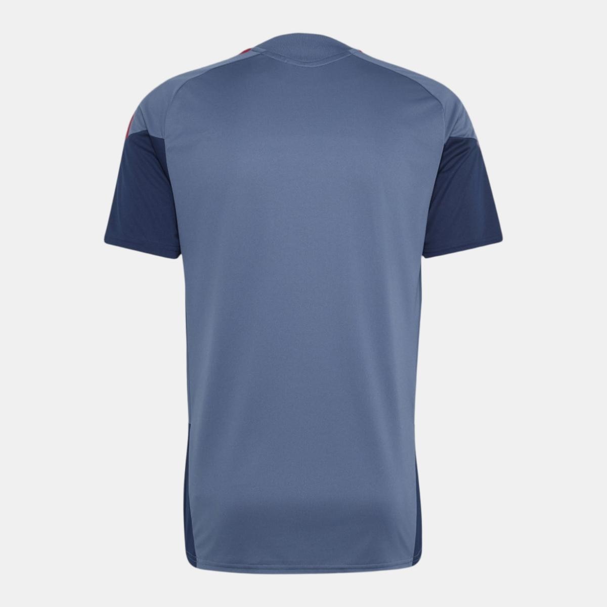 T-shirt de Homem FC Bayern Munich 2026-2027 Treino Azul-marinho-8