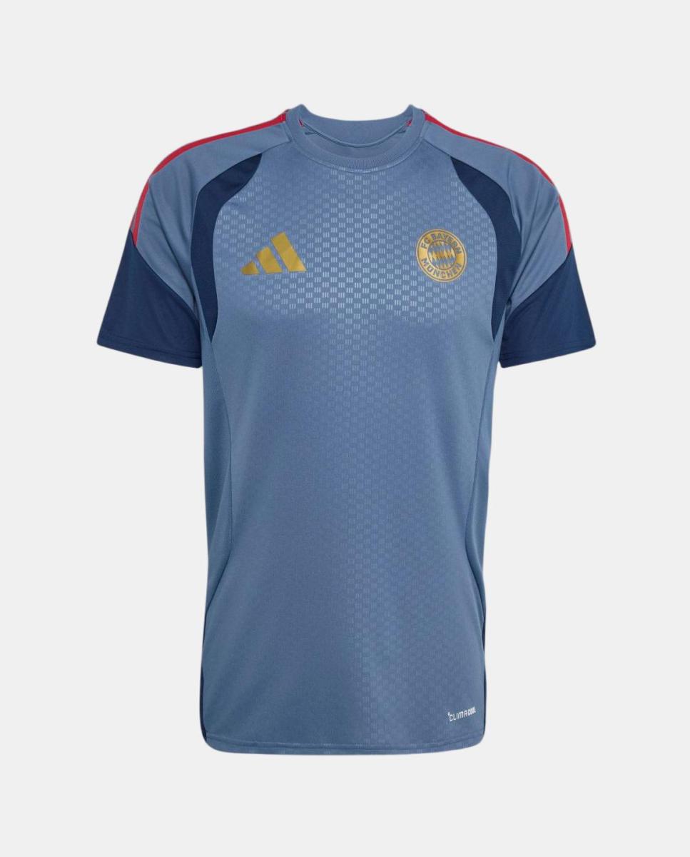 T-shirt de Homem FC Bayern Munich 2026-2027 Treino Azul-marinho-9