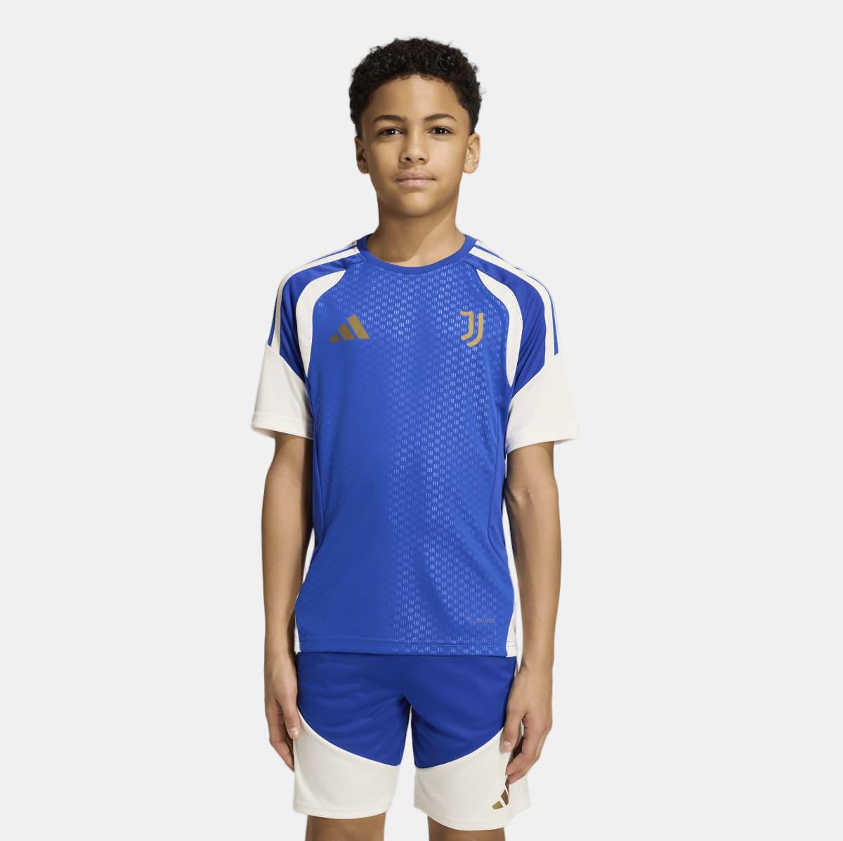 T-shirt de Criança Juventus FC 2026-2027 Treino Azul-1